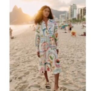 Sézane Boheme dress size 46 (14 US)